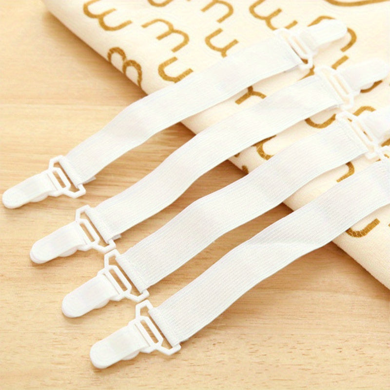 4pcs Bedsheet Fastener Clip Anti-skid Clamp Loose Fastening