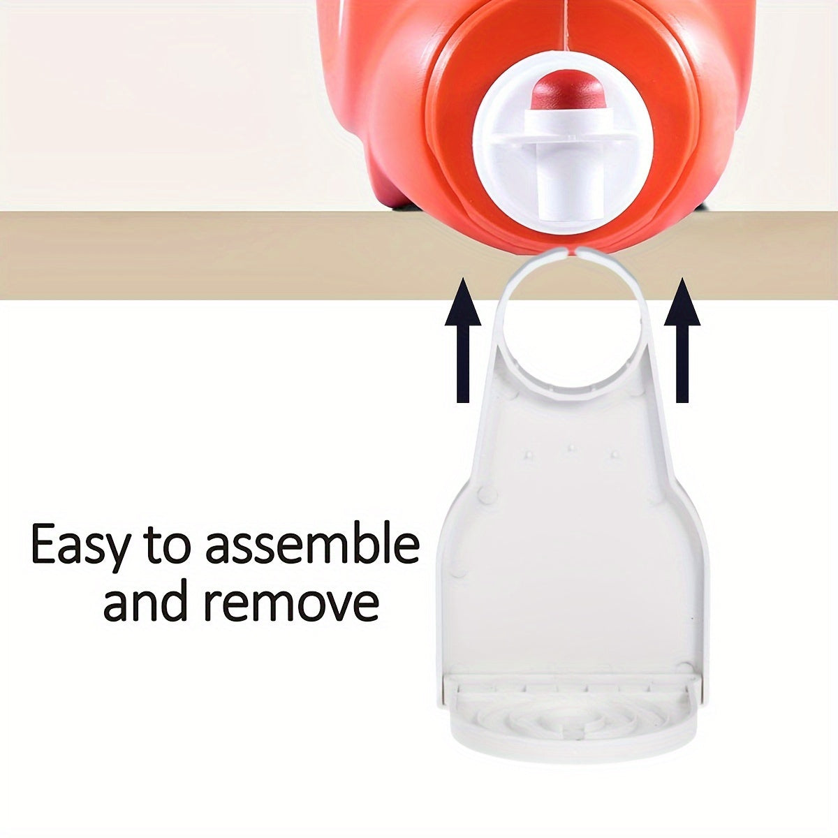 Laundry Detergent Cup Holder Portable Tight On Bottle Spouts