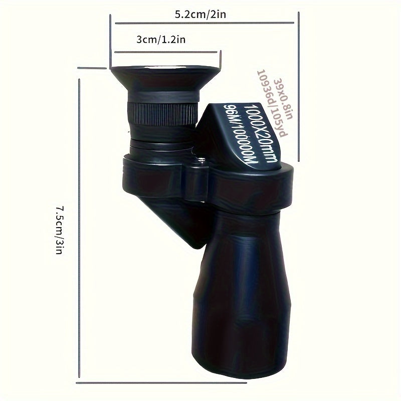 Compact Monocular Telescope Portable Handheld Mini Monocular With Smartphone Ada
