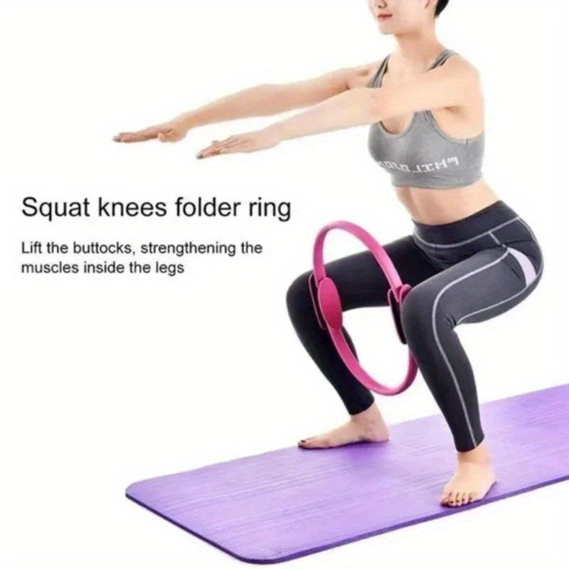 Yoga Pilates Ring Unbreakable Fitness Stretching Ring Home Gym Workout