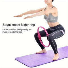 Yoga Pilates Ring Unbreakable Fitness Stretching Ring Home Gym Workout