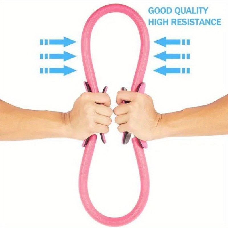 Yoga Pilates Ring Unbreakable Fitness Stretching Ring Home Gym Workout