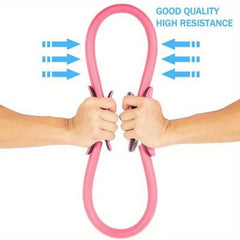 Yoga Pilates Ring Unbreakable Fitness Stretching Ring Home Gym Workout
