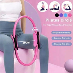 Yoga Pilates Ring Unbreakable Fitness Stretching Ring Home Gym Workout