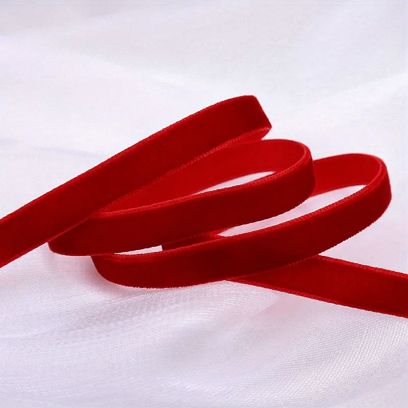 57 Meter Velvet Ribbon Lace for Christmas Decoration - Gift Wrapping Jewelry DIY