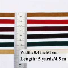 57 Meter Velvet Ribbon Lace for Christmas Decoration - Gift Wrapping Jewelry DIY