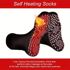 2 Pairs Warm Comfortable Socks for Fishing Camping Hiking Skiing