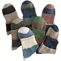 6 Pairs Men's Winter Sports Running Socks
