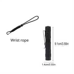2pcs Mini LED Flashlight Pocket-Sized Outdoor Camping Hiking