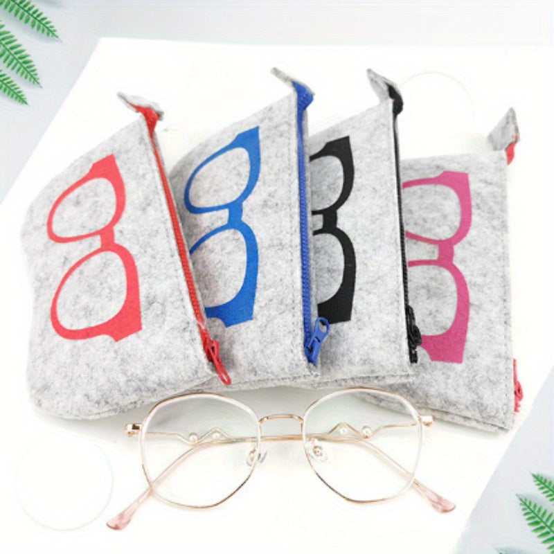 Glasses Zipper Bag Eyewear Accessories Multifunctional Cosmetic Bag