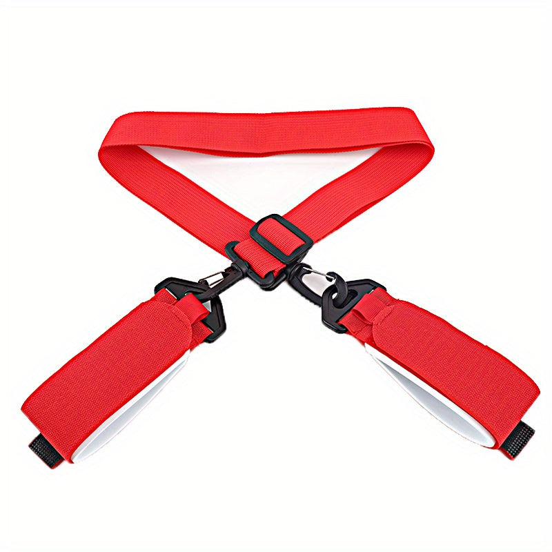 Adjustable Skiing Pole Shoulder Straps Handle Straps Nylon Snowboard Carrier