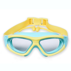 Kids Anti-fog Swim Goggles w/ Earplugs