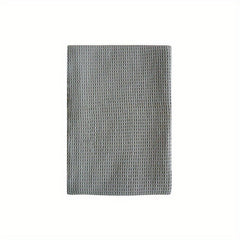2pcs Waffle Dish Washing Towels Kitchen Rags Absorbent Square Towel Mixed