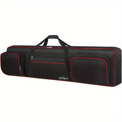 Padded Keyboard Case 61 88 Key with Shoulder Straps 3 Pockets