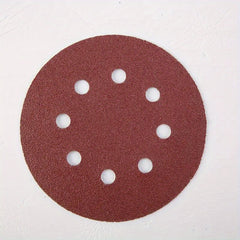 10pcs 125mm Sanding Discs 8 Hole Hook Loop Sandpaper 40-3000 Grit Abrasive