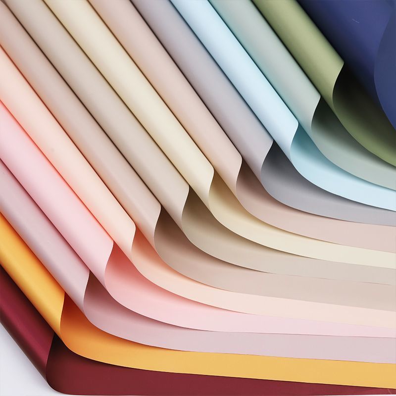 20 Sheets Macaron Style First Love Flower Bouquet Packaging Paper