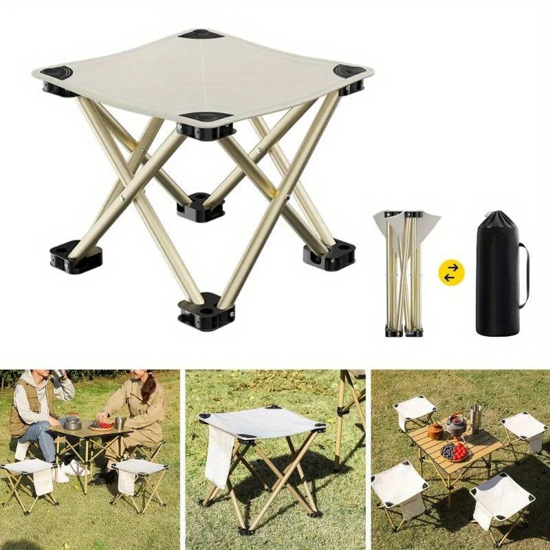 Portable Camping Folding Stool with Carry Bag