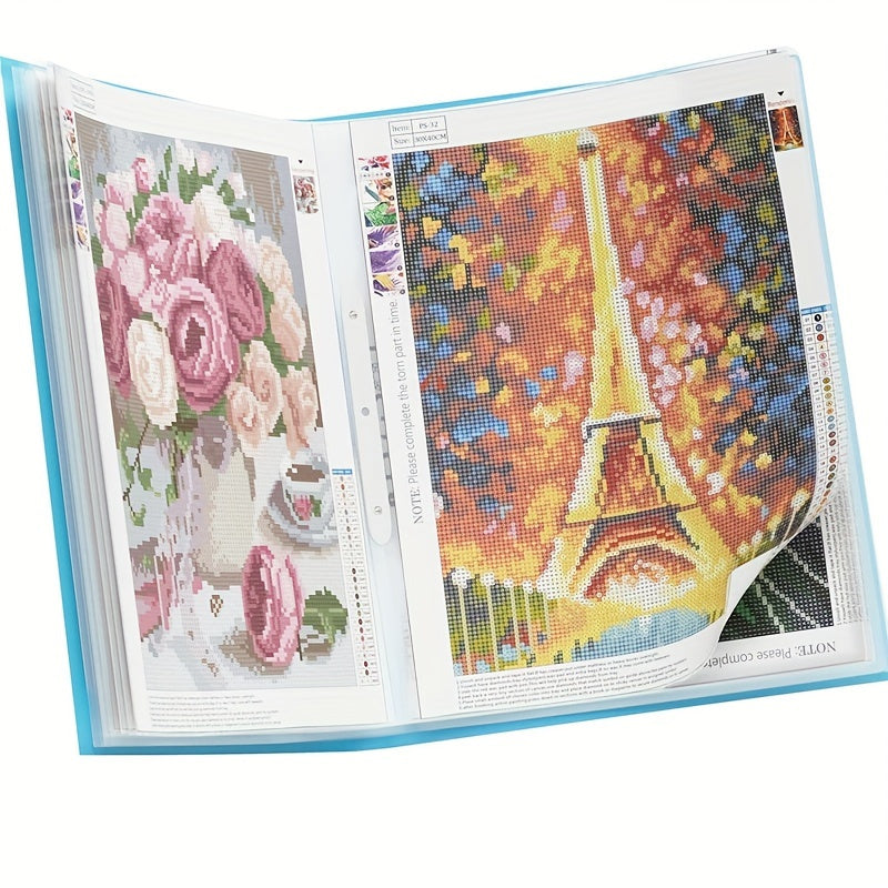 A4 Rhinestone Painting Storage Book Diamond Art Portfolio