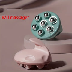 Portable Hand Held Massager Roller Ball for Muscle Relaxation