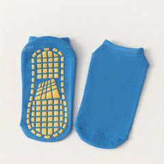 Women's Non Slip Yoga Grip Socks - Anti Skid Pilates Fitness Socks