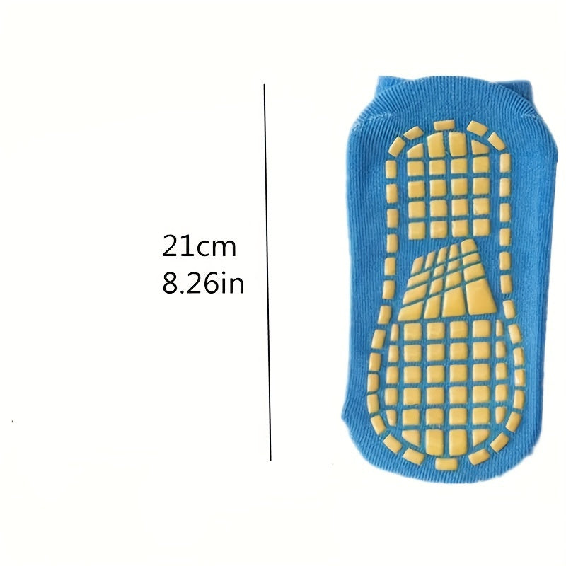 Women's Non Slip Yoga Grip Socks - Anti Skid Pilates Fitness Socks