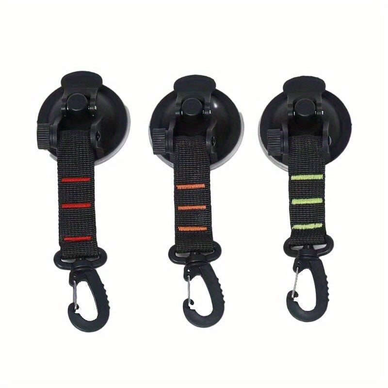 Portable Suction Cup for Car Tent 360&deg; Rotary Buckle for Outdoor Travel