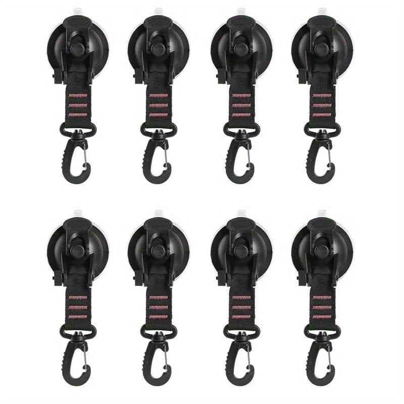 Portable Suction Cup for Car Tent 360&deg; Rotary Buckle for Outdoor Travel