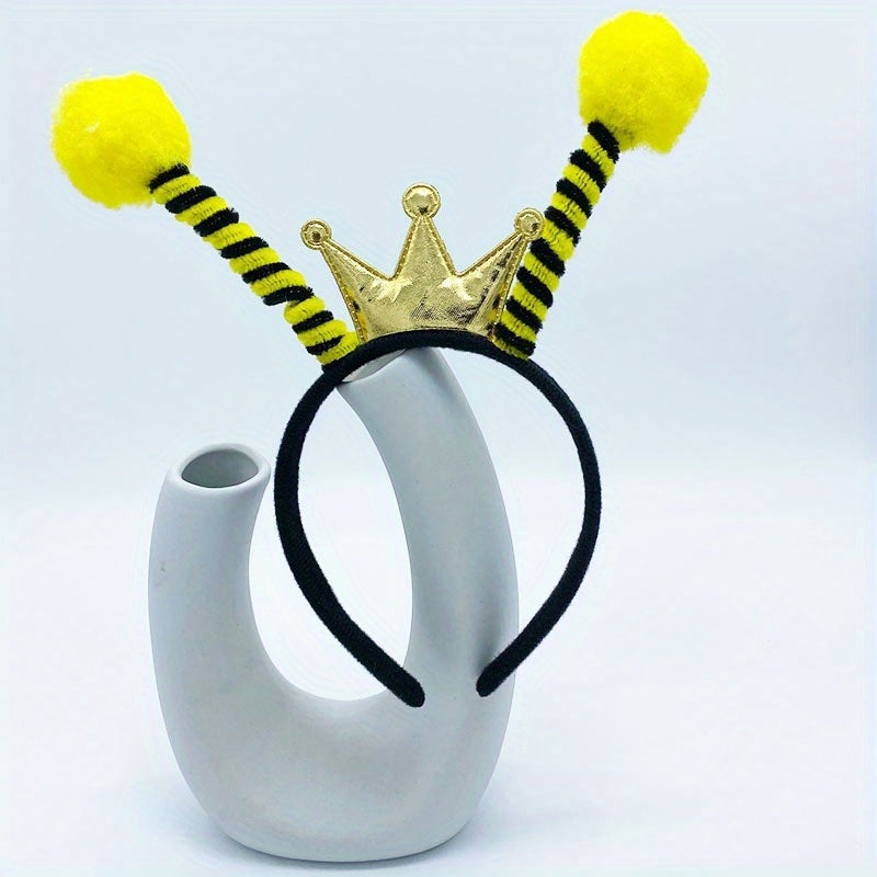 2pcs Bee Antenna Headband Bee Themed Party Decorations & Accessory