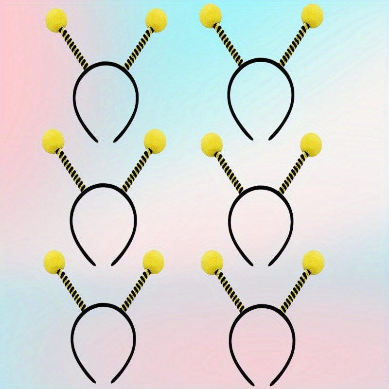 2pcs Bee Antenna Headband Bee Themed Party Decorations & Accessory