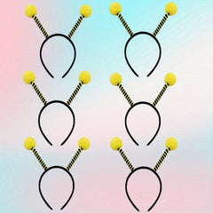 2pcs Bee Antenna Headband Bee Themed Party Decorations & Accessory