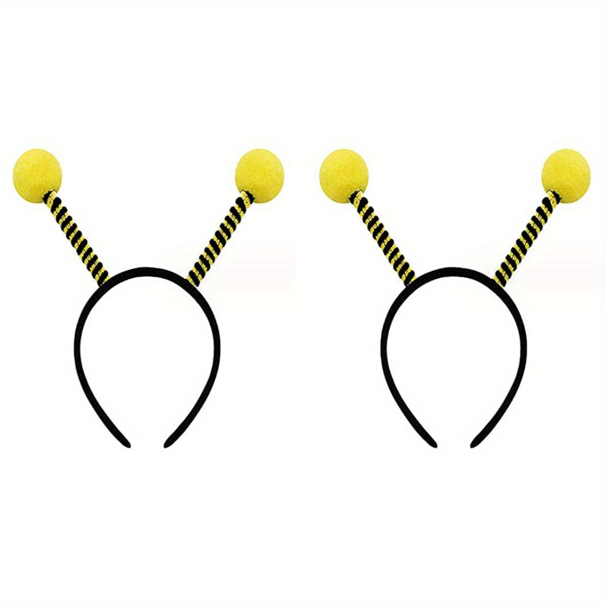 2pcs Bee Antenna Headband Bee Themed Party Decorations & Accessory