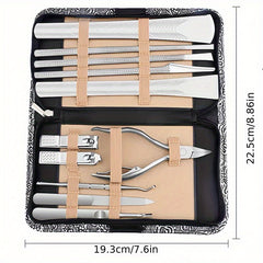 11pcs Nail Clippers Set Manicure & Pedicure