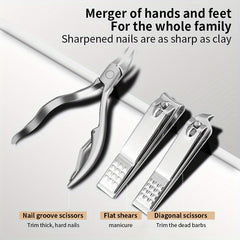 11pcs Nail Clippers Set Manicure & Pedicure