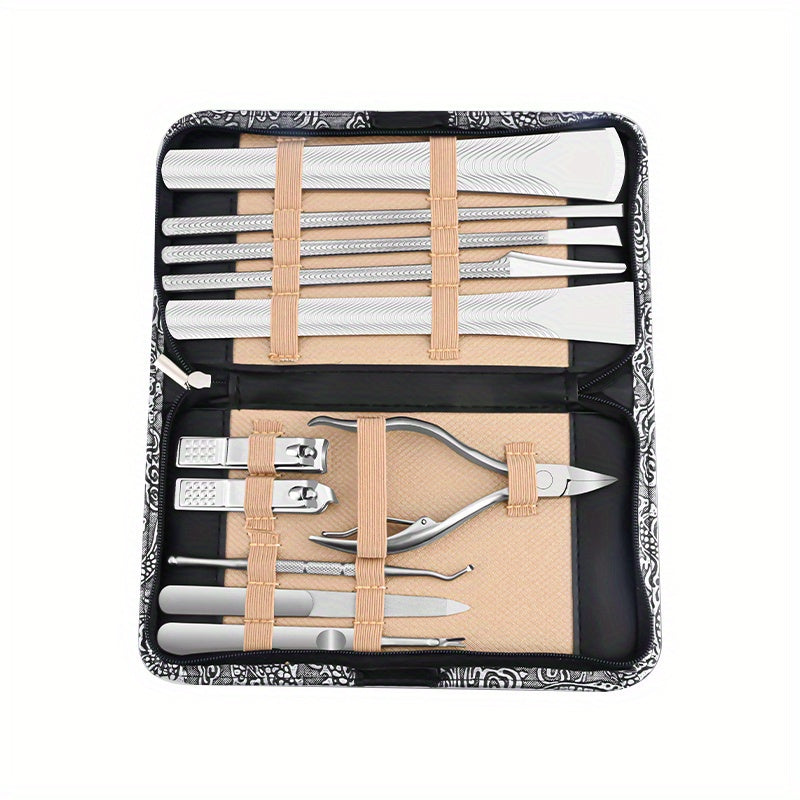 11pcs Nail Clippers Set Manicure & Pedicure
