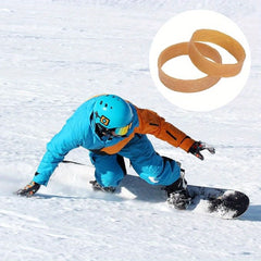 20pcs Skiing Brake Retainers Rubber Brake Band Snowboard Retainers