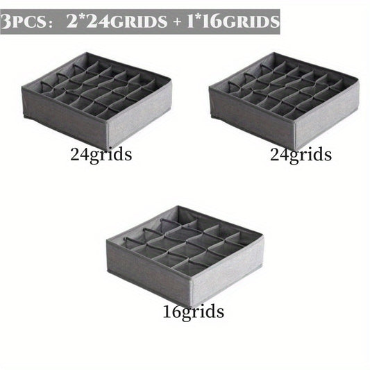 Clothes Storage Box Organizer for Socks Underwear Ties Scarf