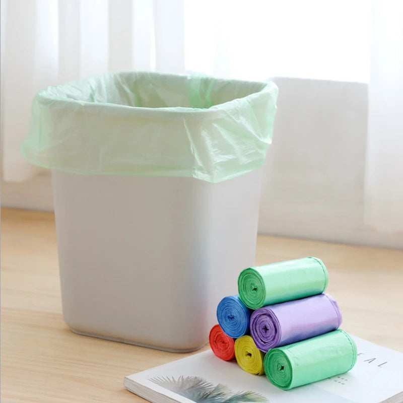 100pcs Thicken Disposable Garbage Bags Kitchen Trash Can Liner Bags