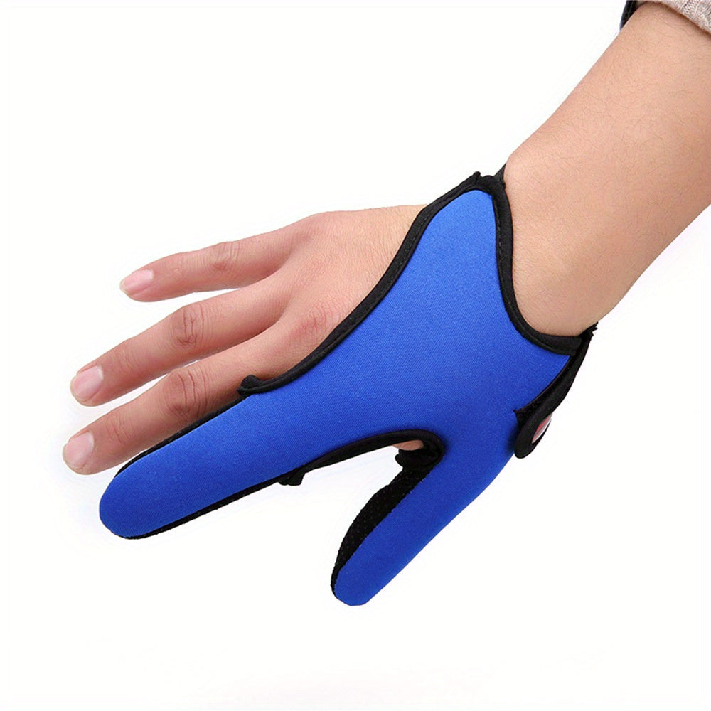 Breathable Anti Slip Fishing Glove with Sun Protection Double Finger