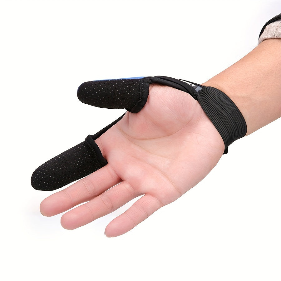 Breathable Anti Slip Fishing Glove with Sun Protection Double Finger