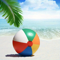 8pcs Rainbow Inflatable Beach Balls Bulk Adults Pool Party Favors Swimming Toys