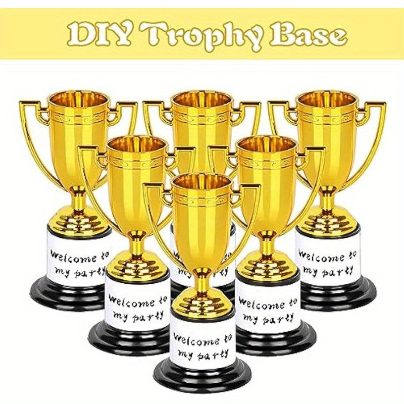 Plastic Trophies 10-16 Cm - 8-24pcs Mini Trophy Awards
