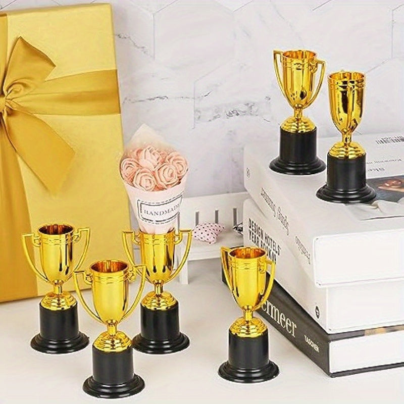 Plastic Trophies 10-16 Cm - 8-24pcs Mini Trophy Awards