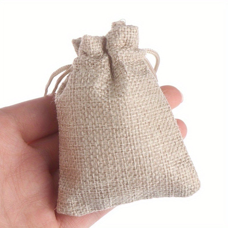 Drawstring Burlap Bag Jute Gift Bags DIY Wedding Favor Gift Bag