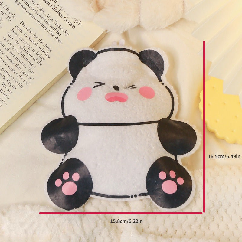 Cartoon Plush Teddy Bear Hot Water Bag Hand Warmer Christmas Gift