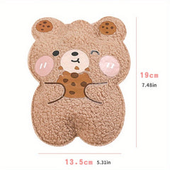 Cartoon Plush Teddy Bear Hot Water Bag Hand Warmer Christmas Gift