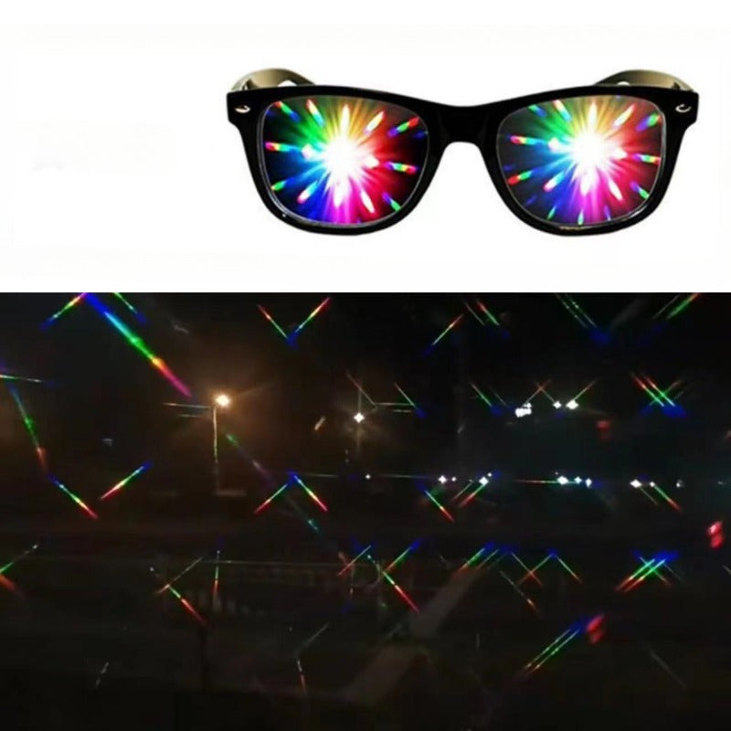 AB Lights Effect Diffraction Glasses Sparkling Halloween Glasses