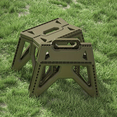 Portable Folding Stool for Fishing Camping Home - Small Plastic Stool