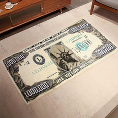One Million Dollars Pattern Plush Blanket Soft Warm Comfortable Funny Pattern
