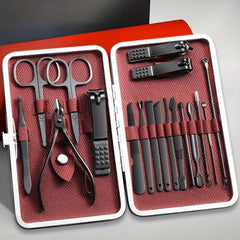 Manicure Set Nail Clipper Cutter Trimmer Home Outdoor 7-18pcs