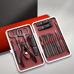 Manicure Set Nail Clipper Cutter Trimmer Home Outdoor 7-18pcs